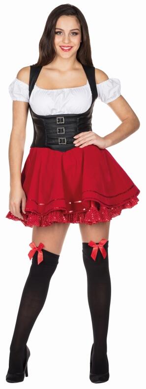 Karneval Damen Kostüm Rotkäppchen