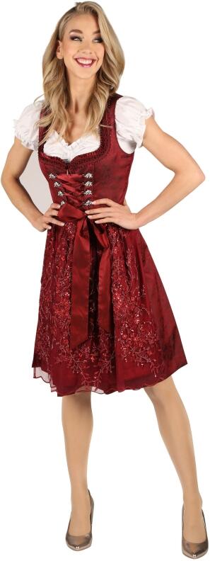 Thetru Oktoberfest Damen Dirndl Michaela rot