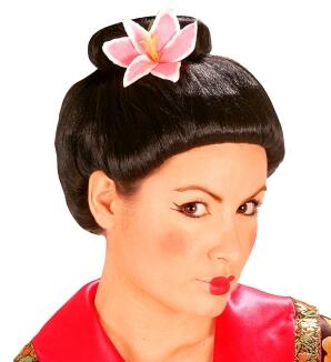 Karneval Damen Perücke Geisha Fujiko