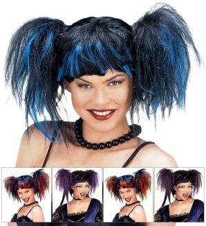 Karneval Damen Perücke Sushi Farbwahl