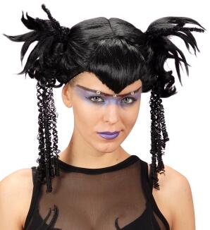 Karneval Damen Perücke Tatsumi