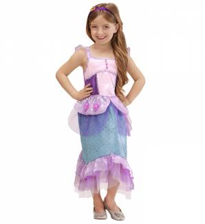 Karneval Mädchen Kostüm Meerjungfrau Midi