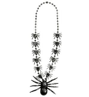 Halloween Karneval Hals-Kette Spinnen
