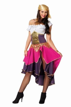 Karneval Damen Kostüm Zigeunerin Wilbers