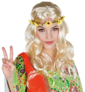 Rubies Karneval Damen Perücke Hippie blond