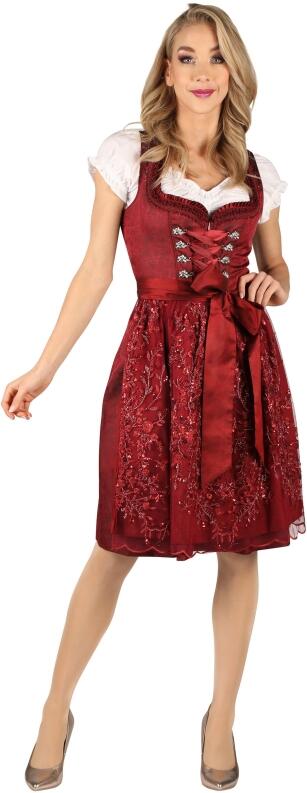 Thetru Oktoberfest Damen Dirndl Michaela rot