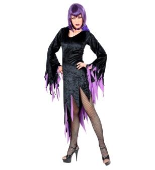 Karneval Halloween Damen Kostüm Dark Mistress Farbwahl