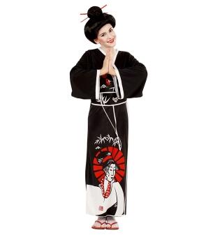 Karneval Mädchen Kostüm Geisha