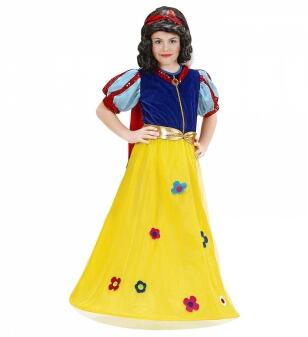 Karneval Mädchen Kostüm Märchen Schneewittchen