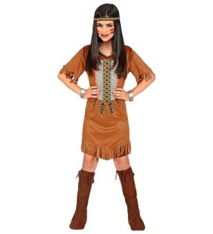 Widmann Karneval Mädchen Kostüm Indianerin