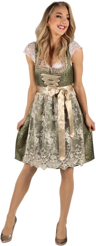 Thetru Oktoberfest Damen Dirndl Emilia grün