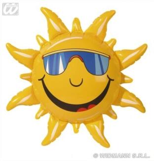 Party Dekoration SONNE aufblasbar