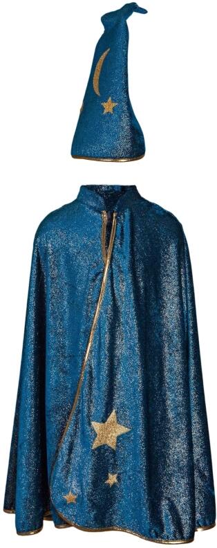 Great Pretenders Karneval Kinder Cape Zauberer blau