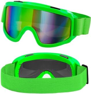 Karneval Festival Skibrille Party-Brille Apres Ski grün