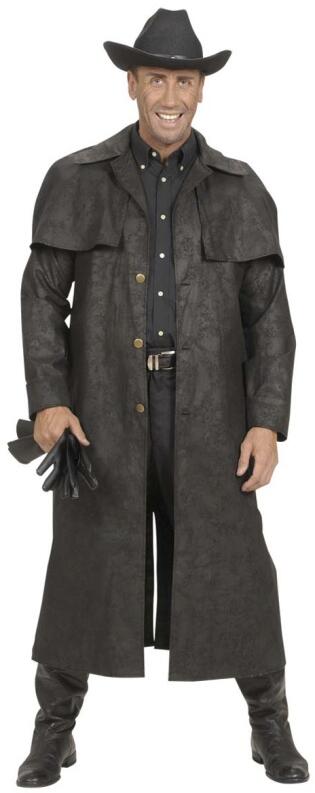 Karneval Herren Kostüm Cowboy Duster Mantel