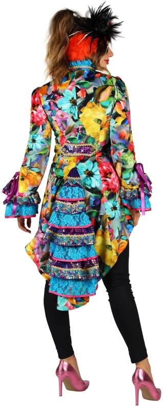 Thetru Karneval Damen Kostüm Jacke Flower Star