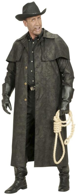 Karneval Herren Kostüm Cowboy Duster Mantel