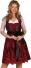 Thetru Oktoberfest Damen Dirndl Lia rot