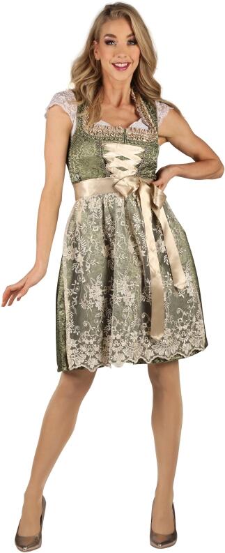 Thetru Oktoberfest Damen Dirndl Emilia grün