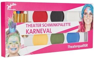 Jofrika Karneval Schmink Palette Theaterqualität