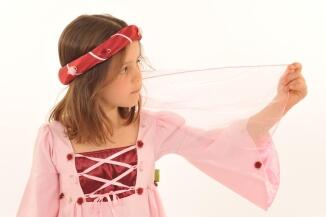 Lovely Lea Karneval Kopfschmuck Princess Rose