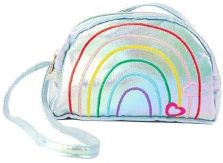 Great Pretenders Kinder Tasche Regenbogen metallic mint