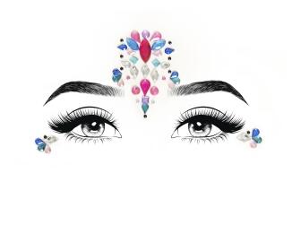 Leg Avenue Face Jewels Sticker Sirene