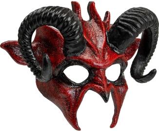 Karneval Halloween Maske Teufel Commedia Dell'Arte