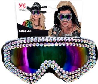 Karneval Festival Skibrille Apres-Ski Partybrille Strass