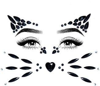 Leg Avenue Jewel-Sticker Gesicht Tier