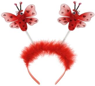 Karneval Haarreif Marienkäfer