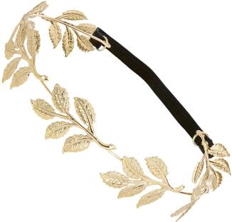 Karneval Lorbeerkranz Siegerkranz metall gold