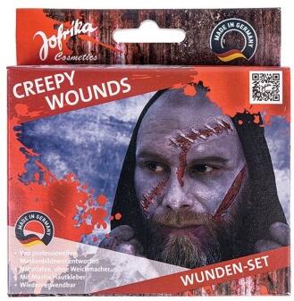 Jofrika Karneval Halloween Creepy Wounds Wunden-Set