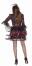 Karneval Halloween Damen Kost&uuml;m Gothic Girl