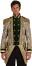 Thetru Karneval Herren Kost&uuml;m Jacke Frack Classic Style beige