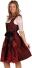 Thetru Oktoberfest Damen Dirndl Lia rot