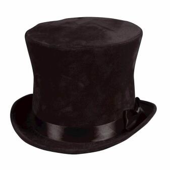 Thetru Karneval Halloween Zylinder Flair schwarz