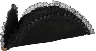 Thetru Karneval Hut Dreispitz Captain Blackbeard schwarz