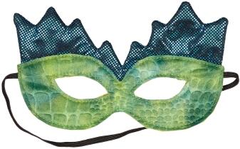 Souza Karneval Kinder Augen-Maske Dino