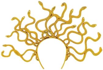 Karneval Halloween Haarreif Medusa