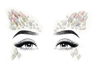 Leg Avenue Karneval Face Jewels Sticker Aria