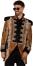 Thetru Karneval Herren Kost&uuml;m Jacke Frack Panther King Leo