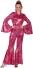 Thetru Karneval Damen Kostüm Jumpsuit 80er Disco pink