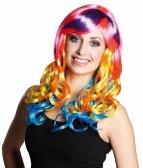 Karneval Damen Perücke Lollipop