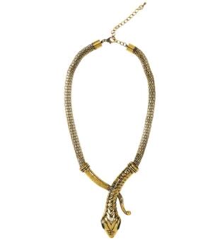 Karneval Kette Cleopatra Schlangen Halsband