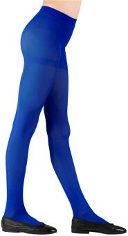 Karneval Kinder Strumpfhose blau