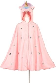 Souza Karneval Halloween Kinder Cape Einhorn rosa