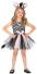 Karneval Mädchen Kostüm Set Zebra