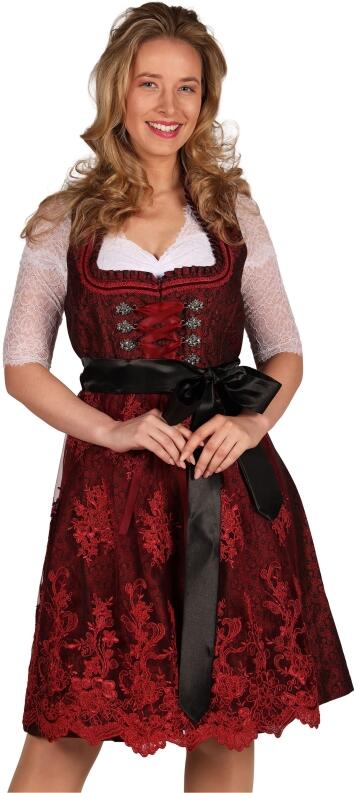 Thetru Oktoberfest Damen Dirndl Lia rot