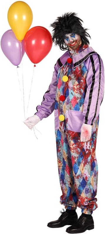 Thetru Karneval Halloween Herren Kostüm Böser Clown August